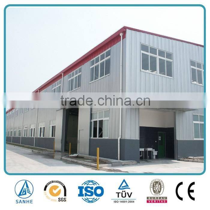 Large span steel structure workshop
