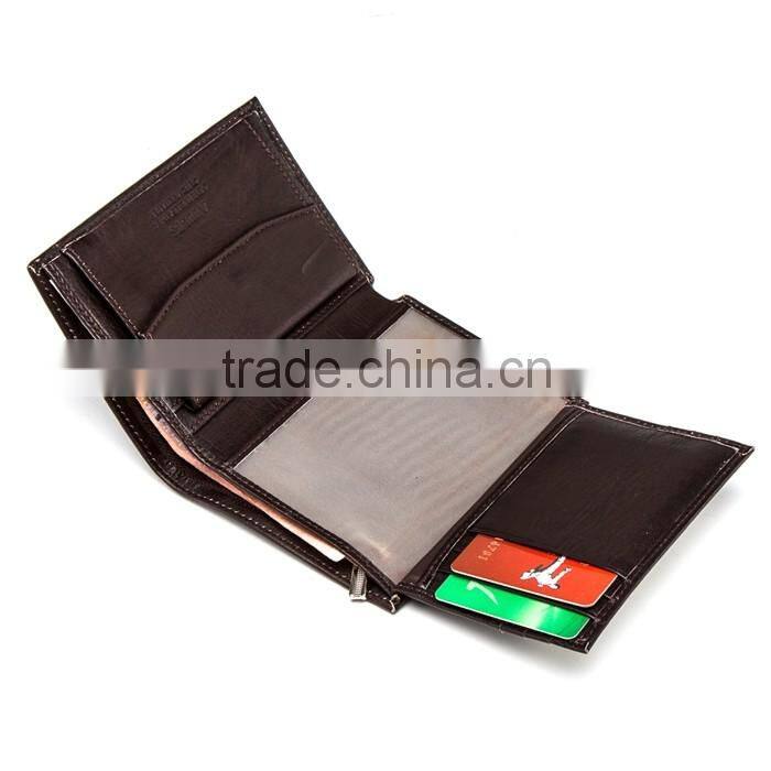 Customize Genuine Leather Modern Style High Standard Mens Purse