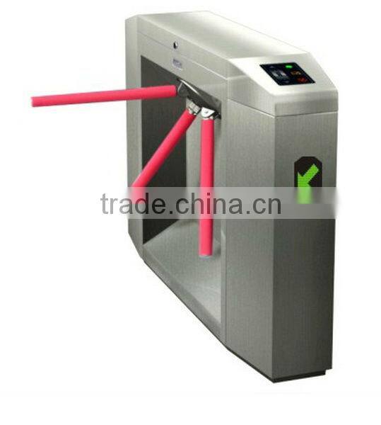 Tripod turnstile for gym with access control software