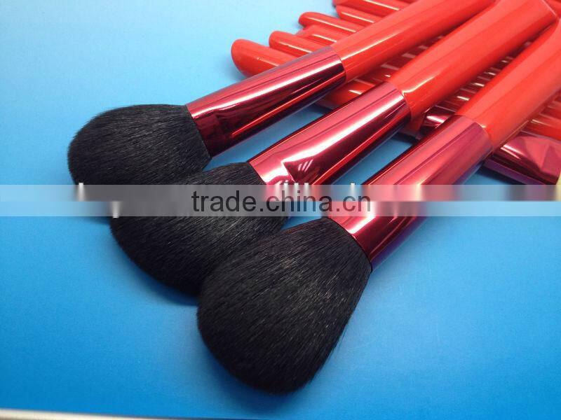 13 piece kolinsky hair makeup quality brushes set