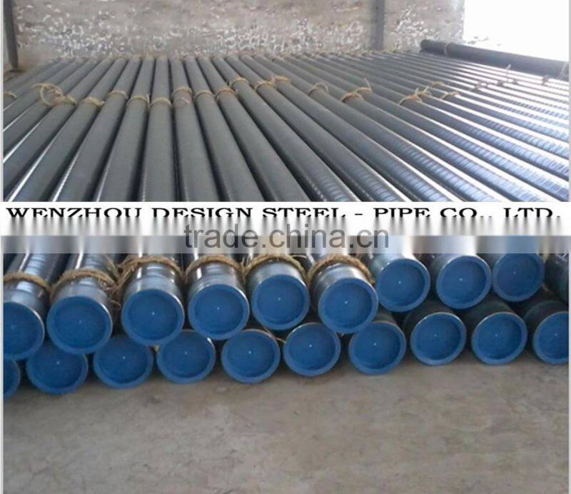 ASTM A53 Seamless Carbon black Steel Pipe & Seamless Steel pipe black coating
