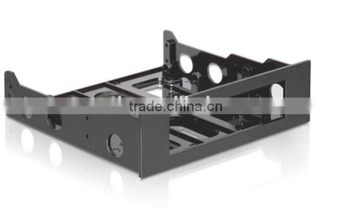 3.5-inch to 5.25-inch Mounting Frame Bracket for Floppy/Zip/Jaz/Card-Reader/Tape-Backup