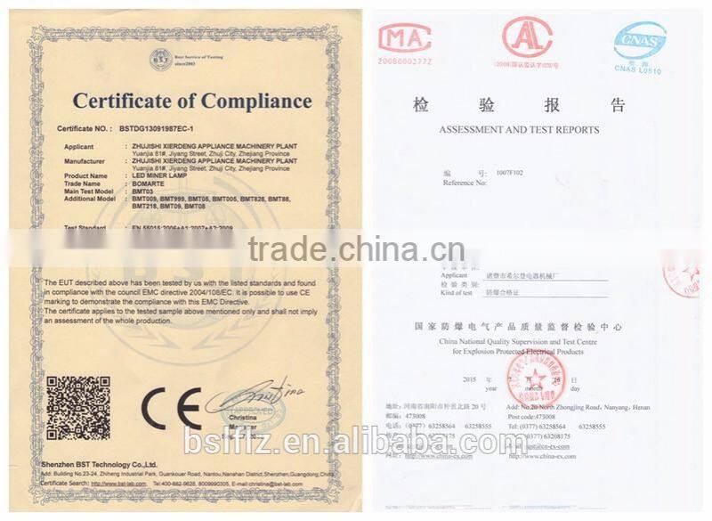 strong power mining lamp big capacity battery led mining light rechargeable explosion-proof 8w led mining lamp