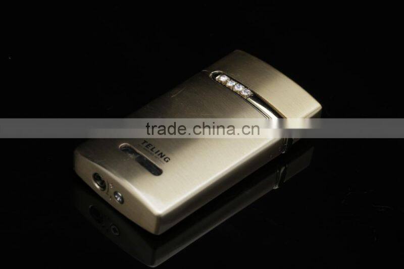 metal standing mirror electric lighter windproof lighter