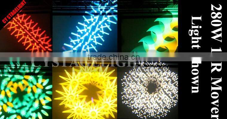 Stage Lighting Manufacturer Wholesale Beam Spot Wash 280W 3 in 1 Moving Head Light