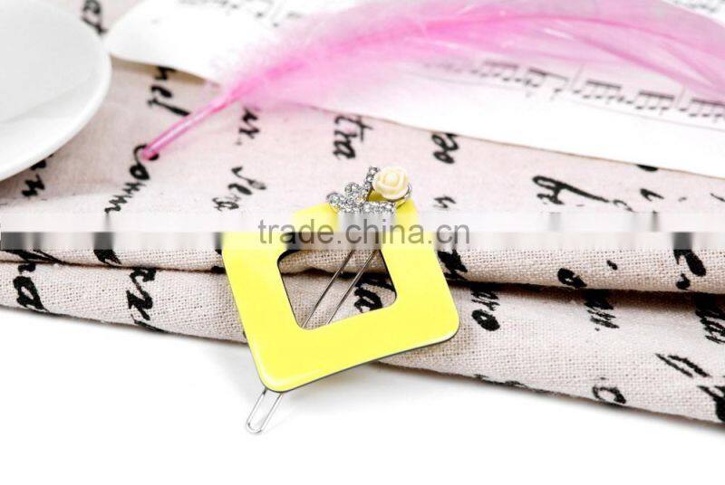 2015 Fashion alloy hair accessory of hairpins