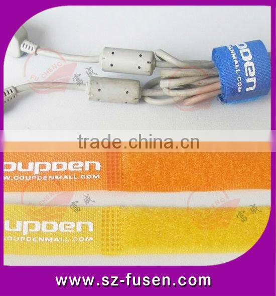Nylon strap/ fastener tape cable ties/Double sided fastener tape / fastener tape fastener