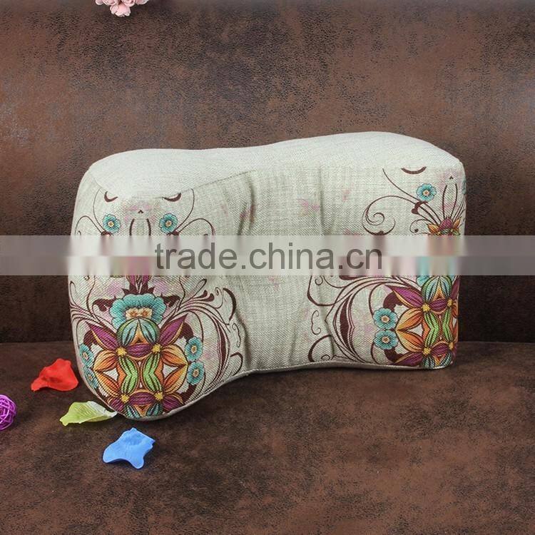 2015 new patent Cartoon flower pattern waist cushion cover Office pillow