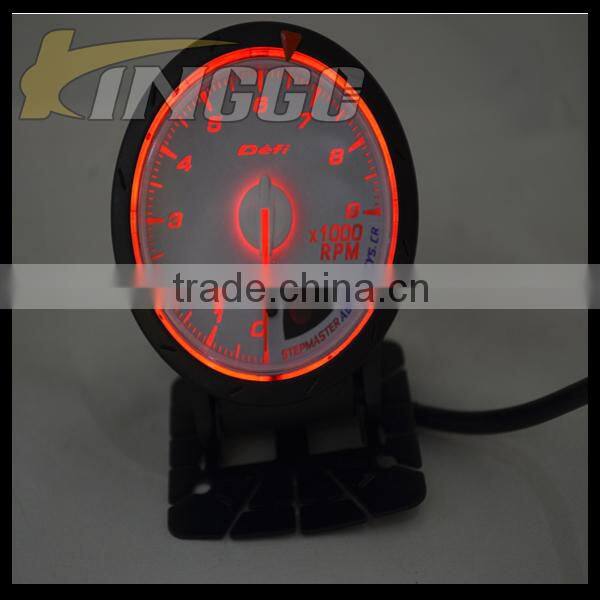60MM Advance CR Series Gauge White Face Auto Meter