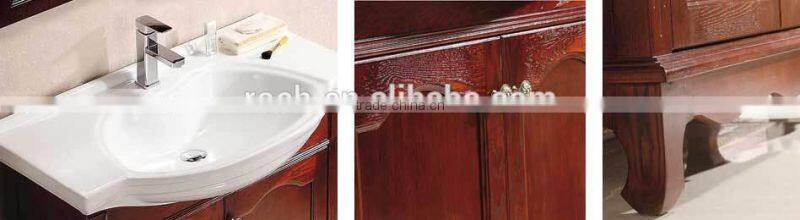 ROCH 8046 Hot-sale Ashtree Bathroom Cabinet Modern Antique Bathroom Furniture