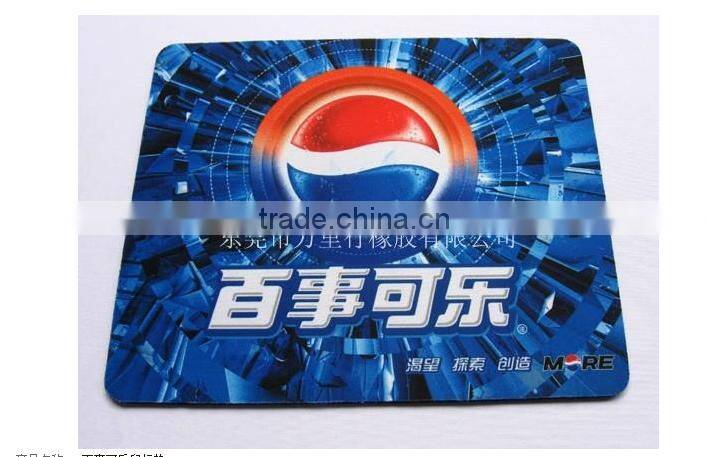 Cheap customized sublimation rubber mouse pad/ Promotional mousepad