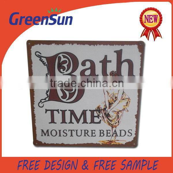 2015 The Newest Nice looking metal believe sign