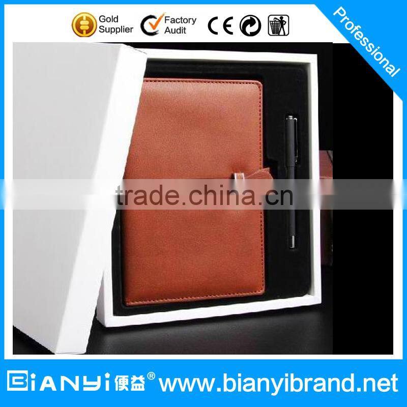 leather hardcover notebook and pet gift set