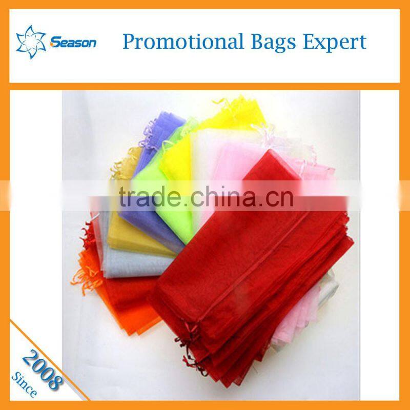 Customized Printed Personalized Organza Bag Wholesale Cheap Draw String Bags tea bag