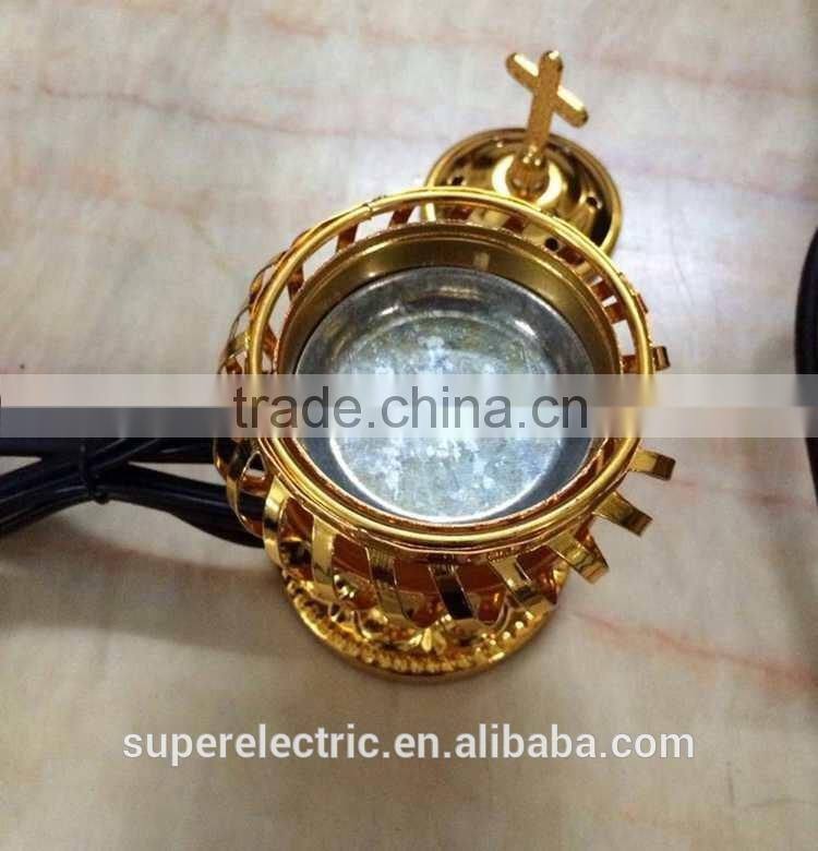 Professional manufacturer censer and thurible hot selling custom electric incense burner