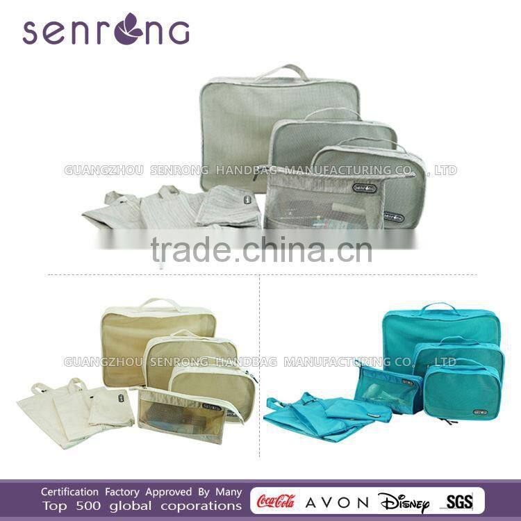 custom all kinds of packing cubes/Travel Cube Organizer travel tolly bag