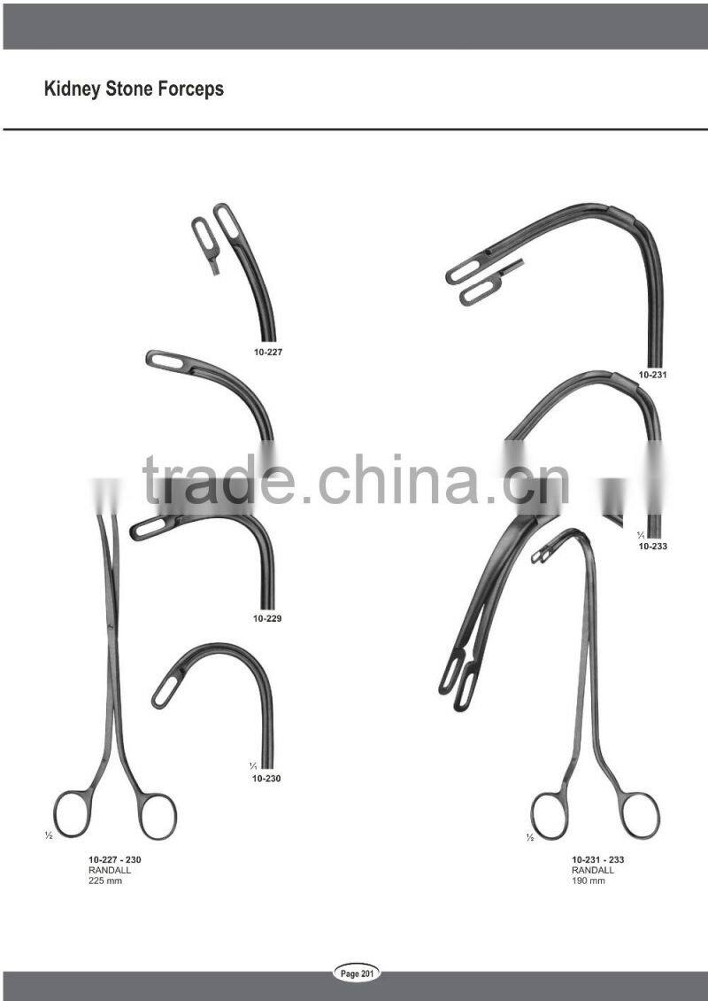 Surgical Kidney Stone RANDALL Forceps Stainless Steel Instruments made in Pakistan