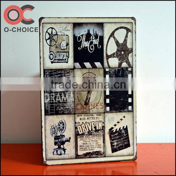 New Popular Retor Bar and pub Decoration metal tin signs