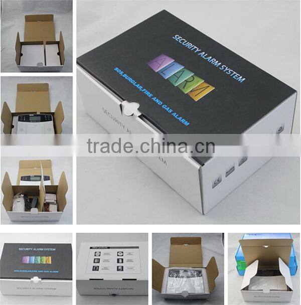 Touch screen gsm home alarm system for intruder alarm with APP