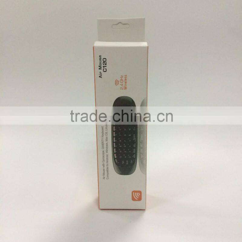 Kowellsen Air Mouse 2.4Ghz Wireless Mini Keyboard, C120 Air Mouse, T10 Air Mouse