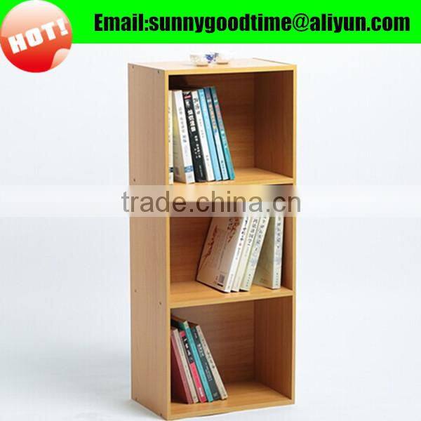 Wooden office book shelf with doors