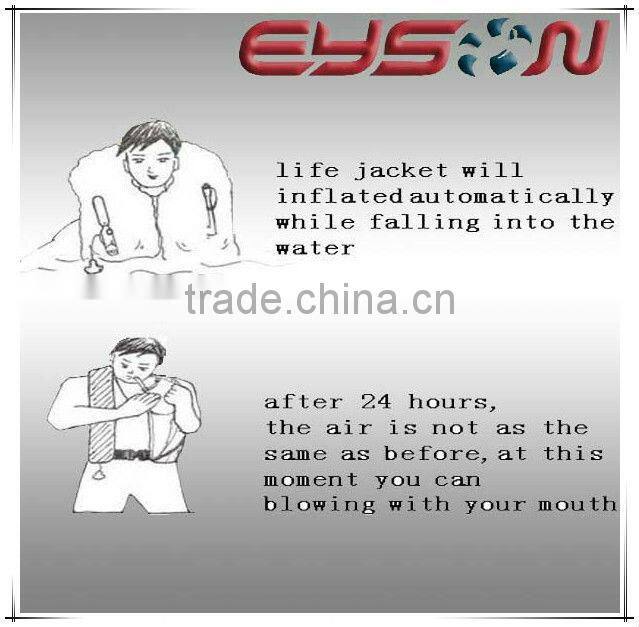 Eyson 3100RED M 24 Manual Inflatable Universal Life Jacket PFD Red