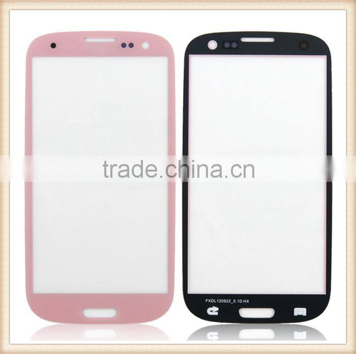 Mobile Phone Front Glass Lens for S3MINI mini, For S3 mini I8190 Glass Lens