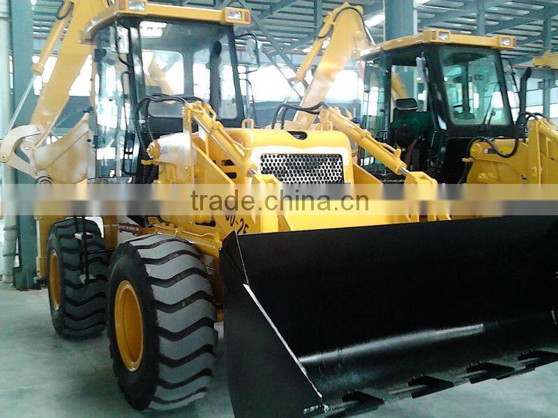 cummin engine mini backhoe wheel loader for sale