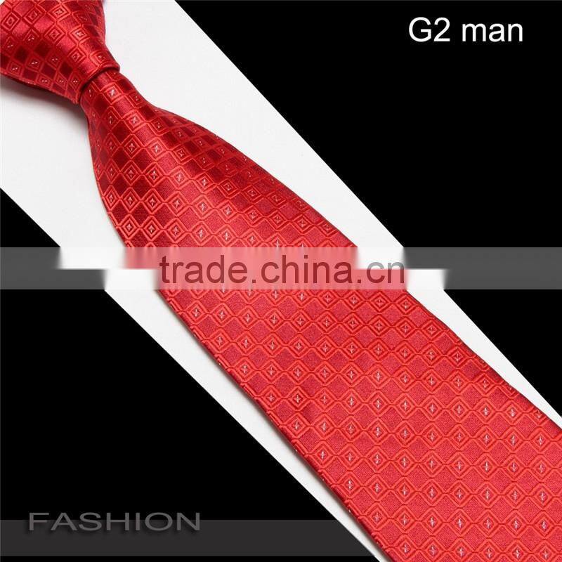 New Plaid Design 100% Microfiber Customized Uniform Ties