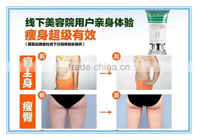 China Best effective plant extract Burn Fat weight loss product AUDAIA slimming cream