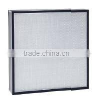 Medium-efficiency panel filter for air purification system