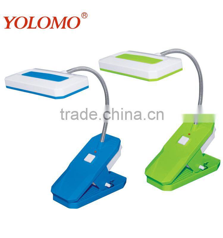 2016 new led clip rechargeable table light