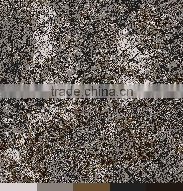 Fashion design floral printed carpet for office with different models