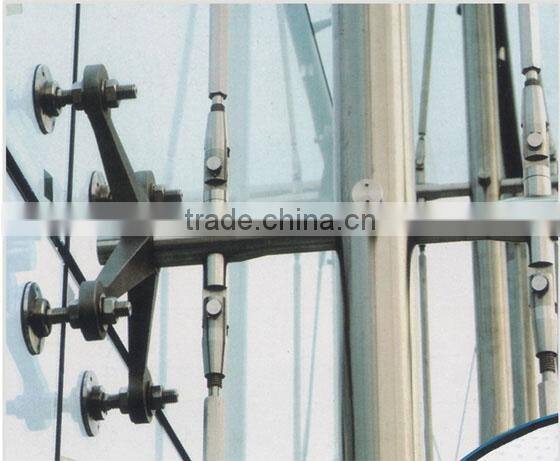 Stainless steel spider fitting 4 arms spider fitting