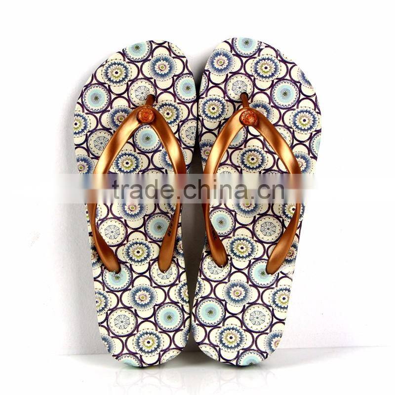 2016 summer wholesale lightweight new design mens dot imprinted eva sole outdoor slipper