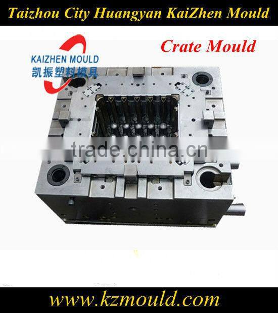 Plastic juice crate mould,plastic bottle crate mould