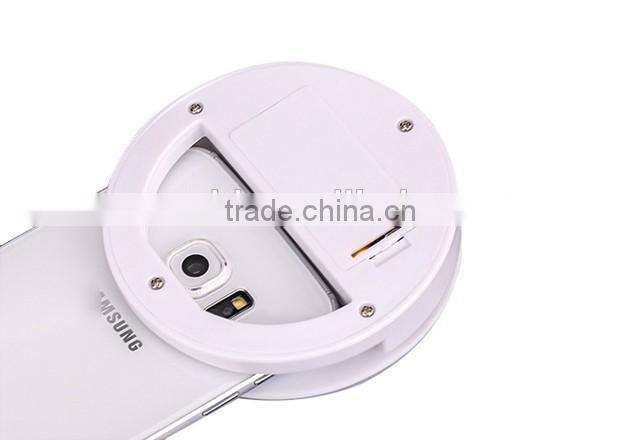 Latest design portable clip on LED selfie lights case universal for selfie