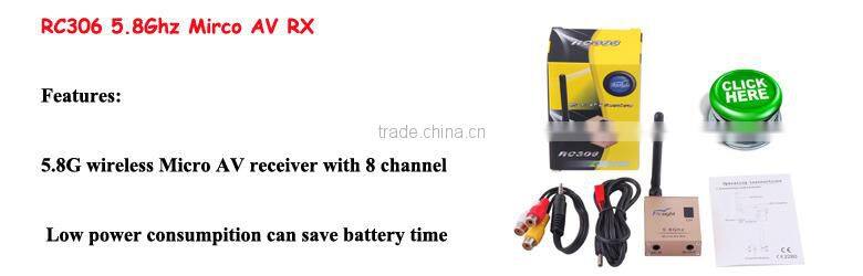 G1525 DV05S V2 5.8GHz 5 inch Mini Receiver LCD DVR Monitor with built-in 3200MAH BATTERY