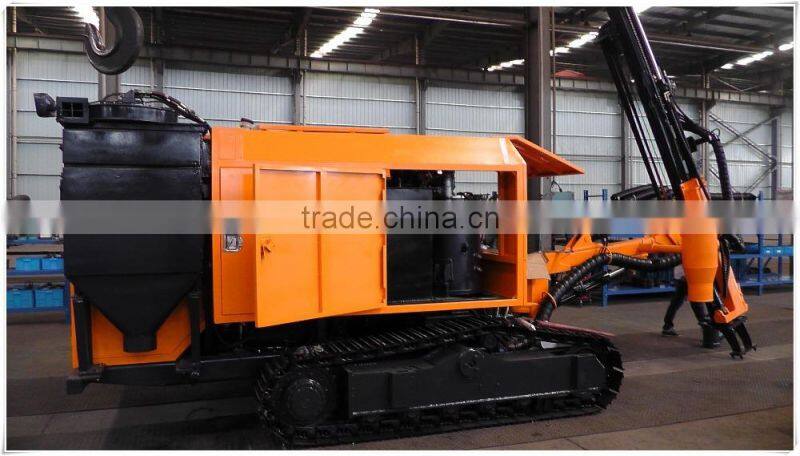 Kaishan Brand KT8 25m Depth Integrated Open-Air Crawler Drilling Rig