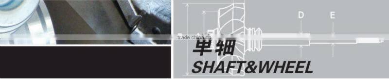 704580-0001 GT17V turbine shaft turbine wheel shaft&wheel for Mercedes E-Class Engine 611 709835-5002S turbo