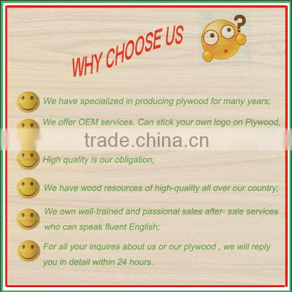 1220*2440*18mm Bintangor/Okoume Veneer Falcata Blockboard