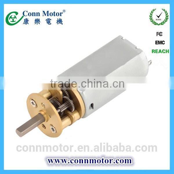 Practical promotional dc gear motor for safe box