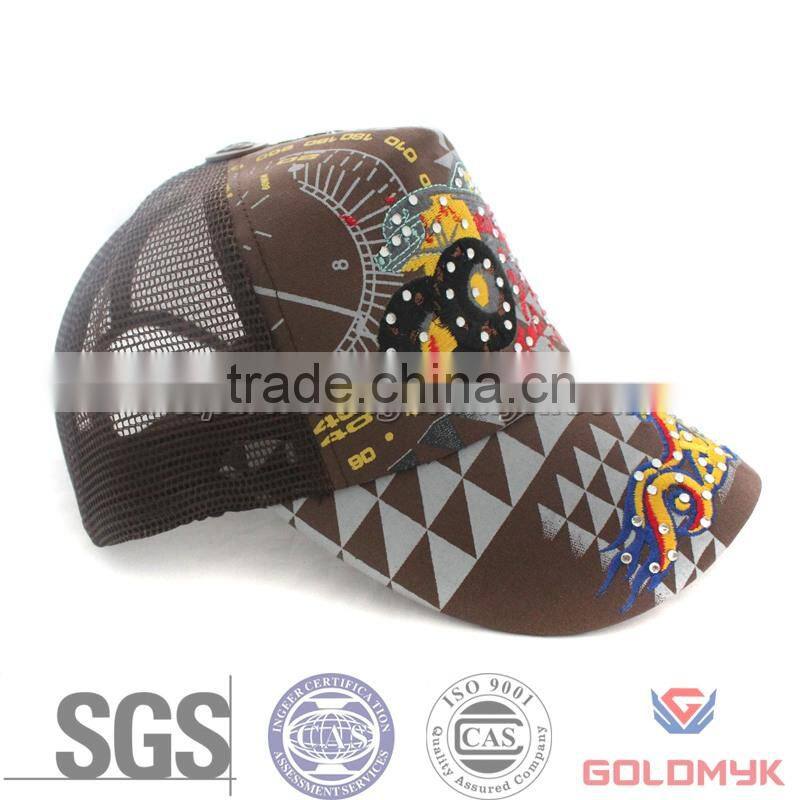 2014 hot sell promotion trucker hats in fashion style with custom logo