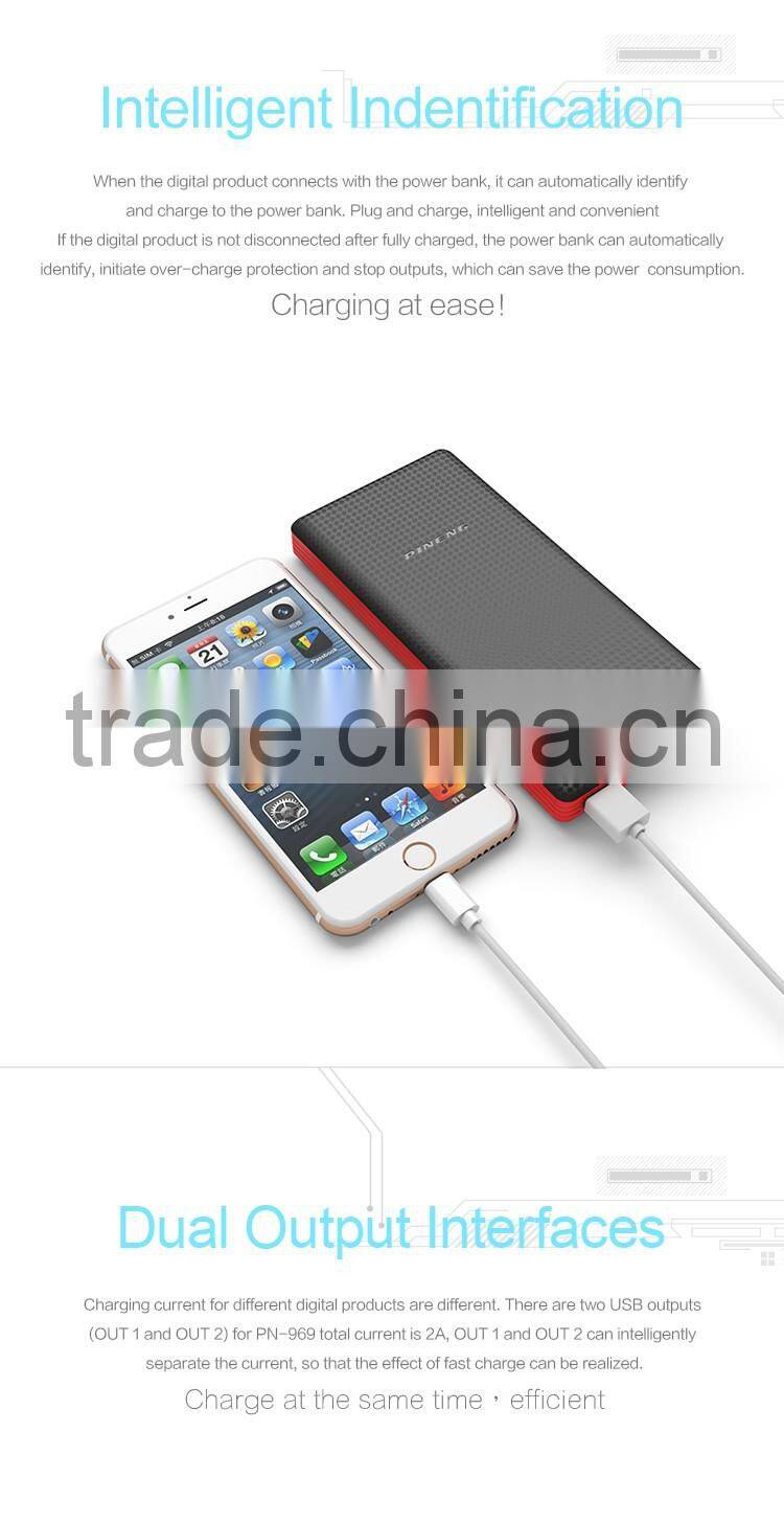 2016 high quality design larger capacity power bank