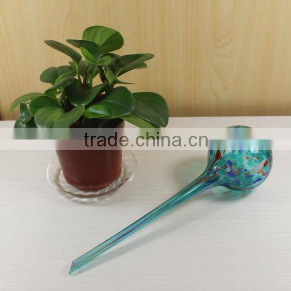 2016 factory glass watering globes for plants/plant watering balls