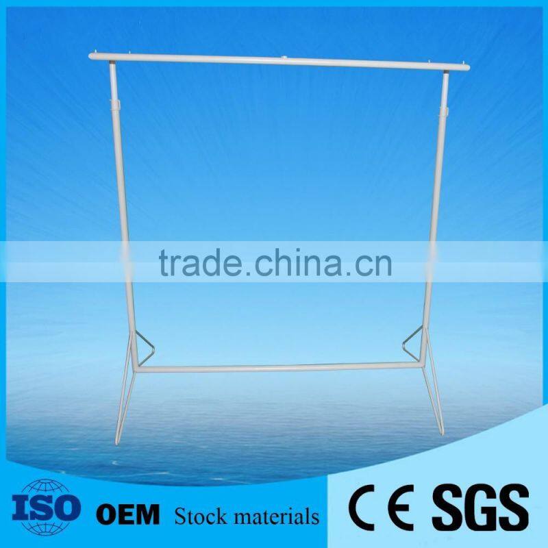 Adjustable Height Metal Garment/Clothes Metal Display Hanging Rack