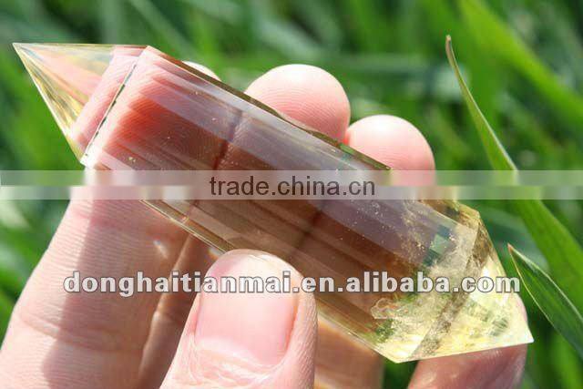 Natural VOGEL Rock Quartz Crystal