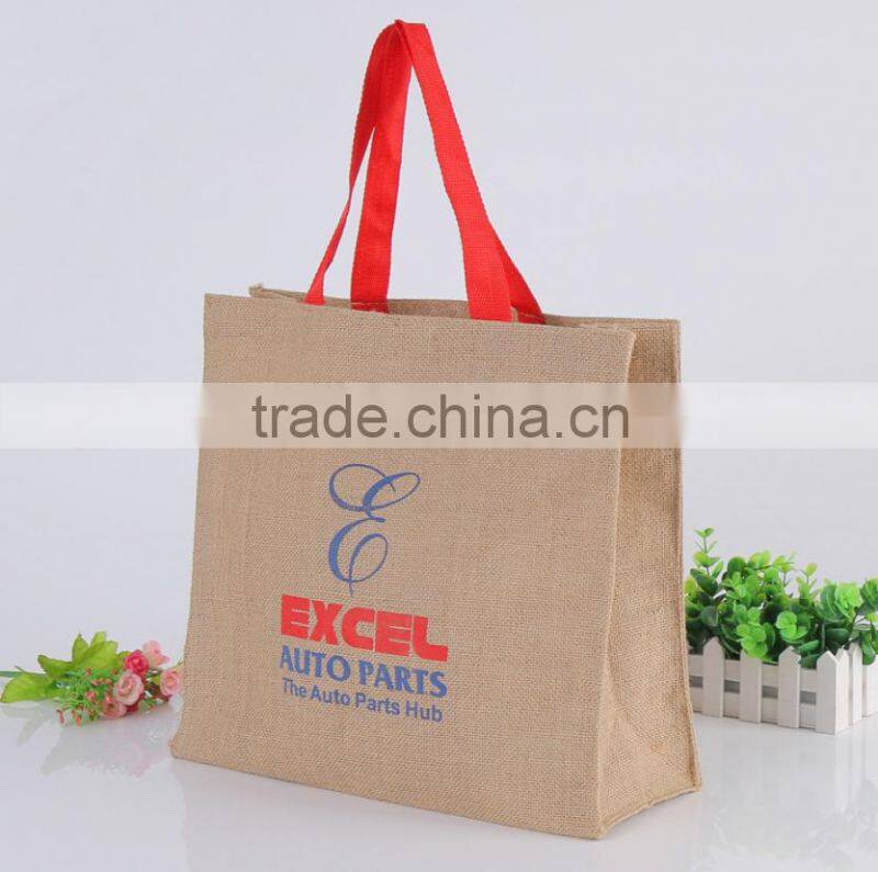 Attract Visitors Trade Show Bags Exhibition Souvenir Gifts jute bags wholesale