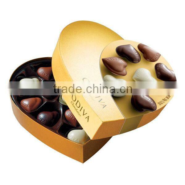 Custom Sweet Chocolate Box Paper Cardboard Candy Chocolate Gift Box