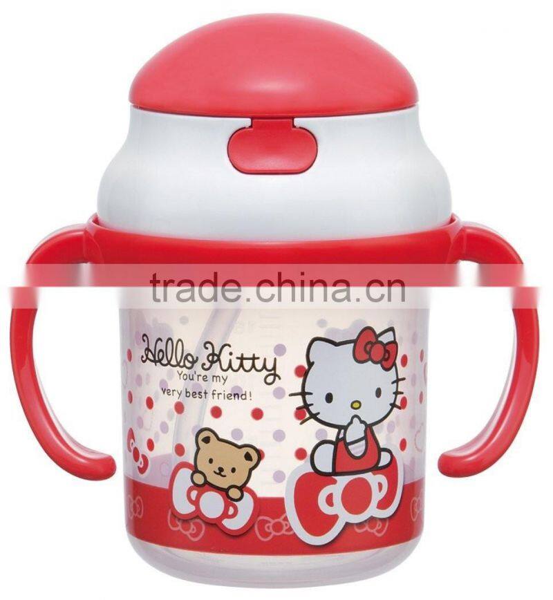 infant plastic cute straw cup Training Cup